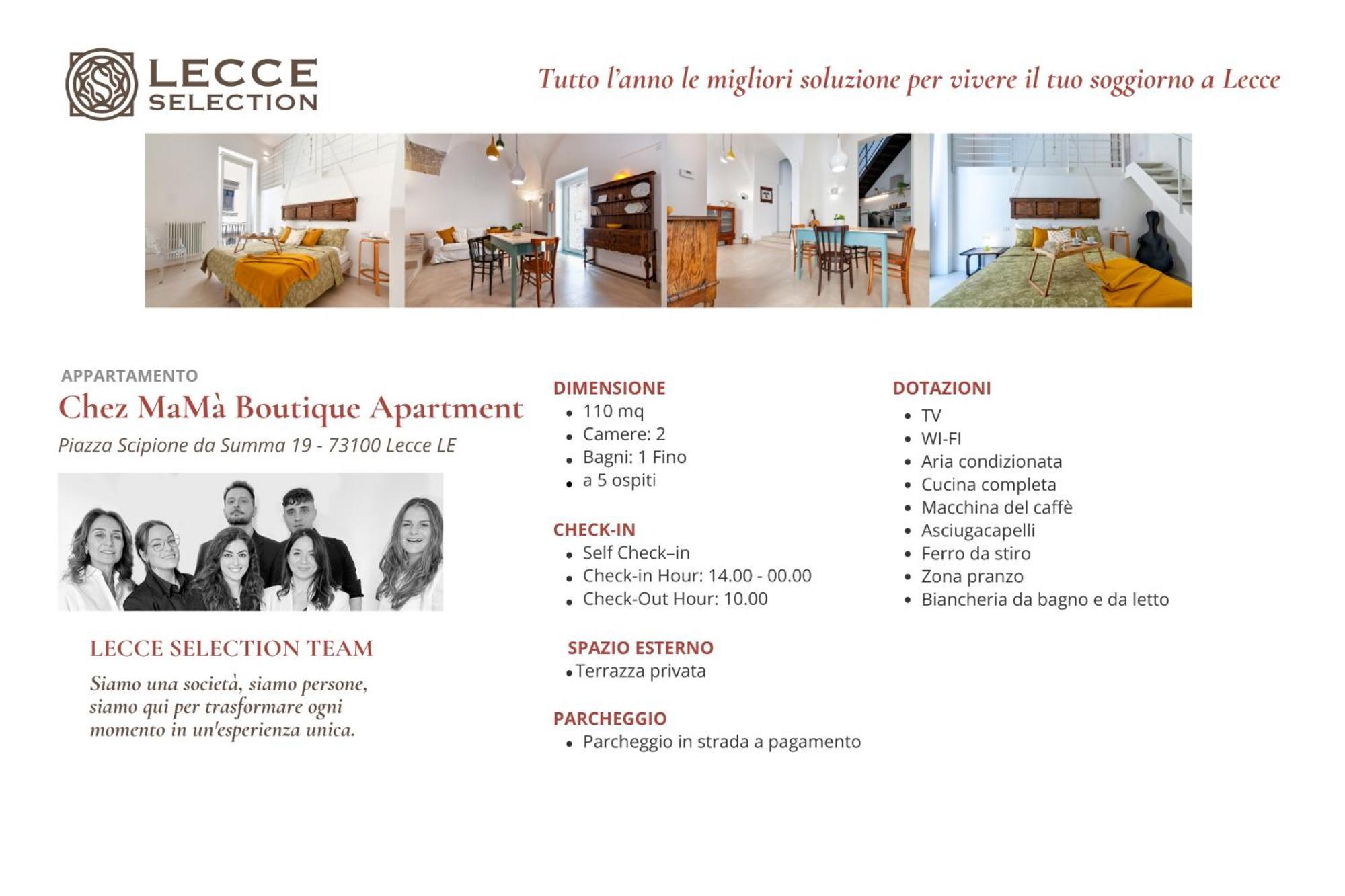 Chez Mama' Rooftop - Sit Apartment Lecce Exterior photo